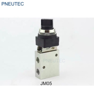 3 Way G1/4 JM-05 Rotary Hand Control Valve