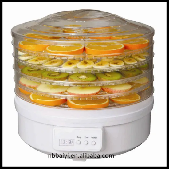 round Food dehydrator digital