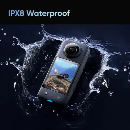 Insta360 X3: 5.7K HDR, Waterproof, and Stabilized 360° Action Camera