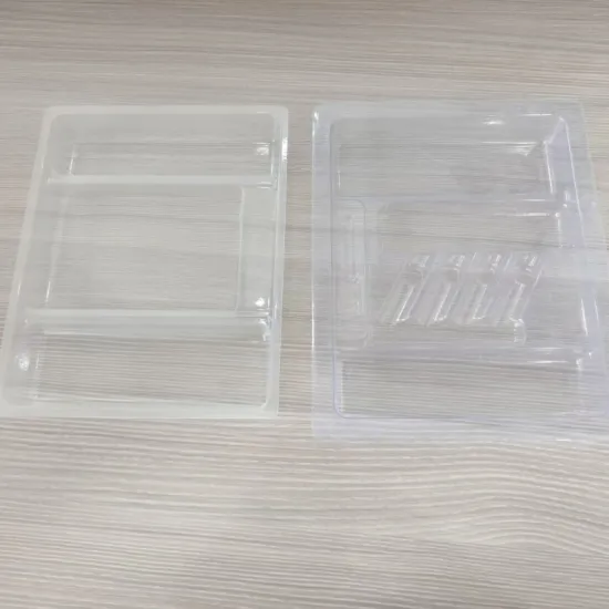 Disposable PVC Material Medical Grade Packaging Tray