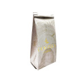 Bolsa de café 100g/200g/500g com válvula e gravata de lata