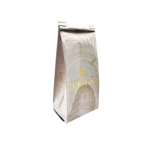 100g/200g/500g coffee bag with Valve And Tin Tie