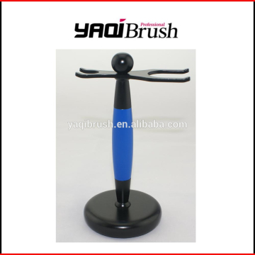 Silvertip Shaving brush holder Black and Blue for Men Wet shaving