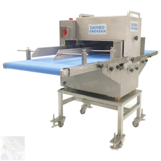 Industrial Frozen Tuna Fish Cutting Machine for Meat and Bone Steak in Factory
