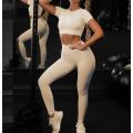 Latihan Legging Set Yoga Seamless