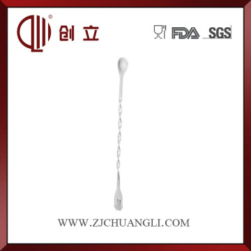 Stainless Cocktail Forks and Spoons