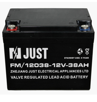 Deep Cycle Solar Battery, Auto UPS Battery, VRLA Battery 12V 38ah