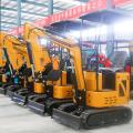 1 ตันไฮดรอลิกสวนขนาดเล็ก Crawler Mini Digger Excavator