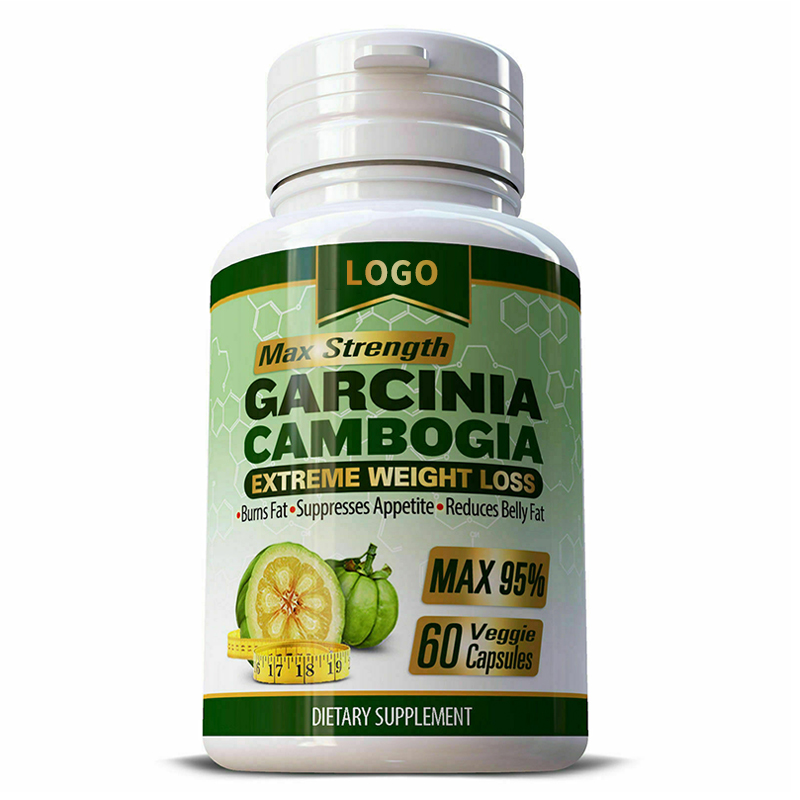 OEM/ODM Vegan Weight Loss Appetite 100% Natural Pure HCA Extract Slimming Garcinia Cambogia Capsules