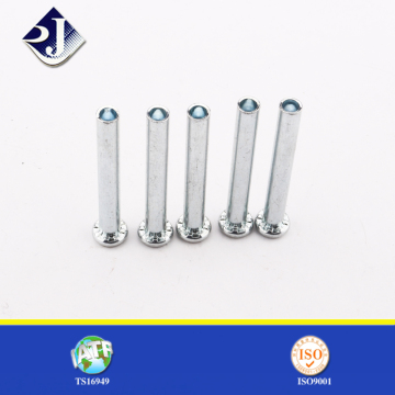 Supplier from China high tensile carbon steel zinc plated hollow rivet