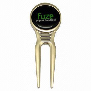 Zinc alloy golf divot tool, customized design available