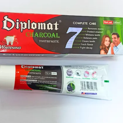 OEM Private Label Diplomat Charcoal Gum Whitening Toothpaste