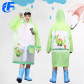 PVC Long Waterproof Yellow Raincoat