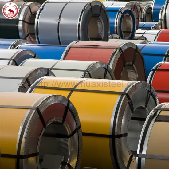 Color Cold Rolled Steel Sheet ,Pre Painted Galvalume Steel Coil Anti Erosion