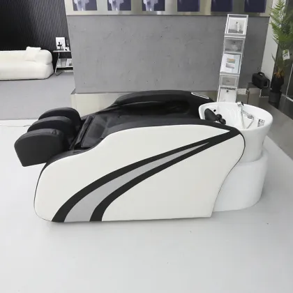 Modern Multifunction Barbershop Electric Massage Washing Chair