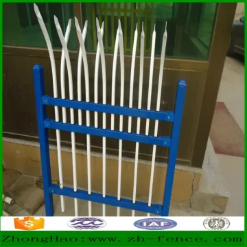 Factory direct sale high Quality Yard and garden used Zinc Steel Fence and fence gate