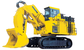 Perlombongan Excavato Komatsu PC3000-6 pada harga rendah