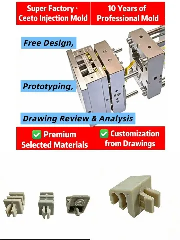 Car Sun Visor Fixing Plastic Injection Mold
