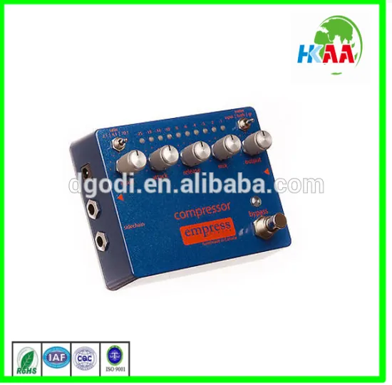 Portable Dyna Compressor Electric Guitar Effect Pedals