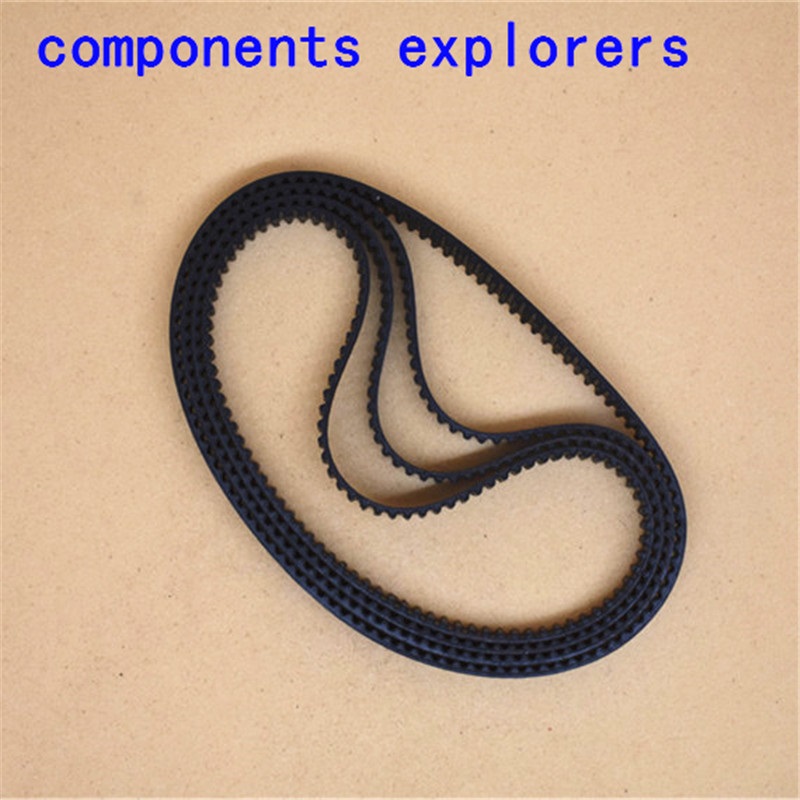 2GT Timing Belt 740 750 752 760 782 784 800 810 840 848 850mm Width 6mm GT2 Closed Loop Synchronous Rubber Belts