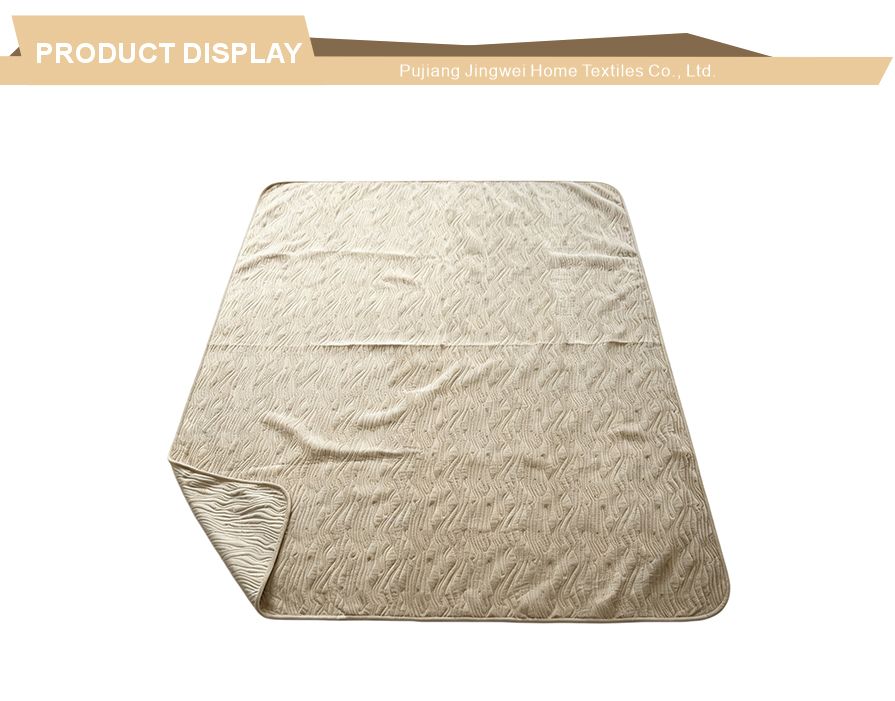 Soft plain woven camping floor rug