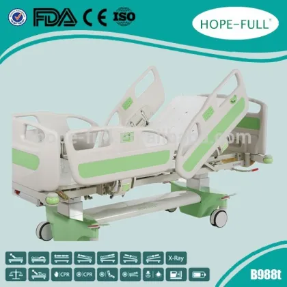 Adjustable electric hospital bed/home care bed