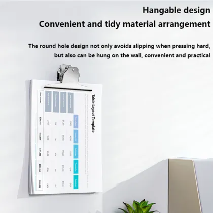 Deli 9532 Folder Stationery - Multifunctional Long Tail Clip