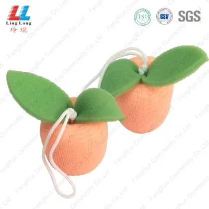 Effective bubble scrub mesh bath cleaner