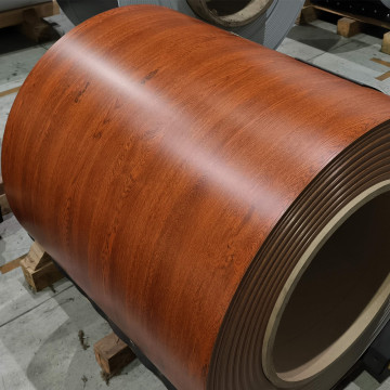 Prepainted Wood Color Galvanized Steel