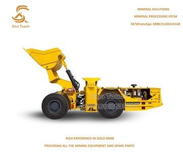 Wheel loader operator mining equipment