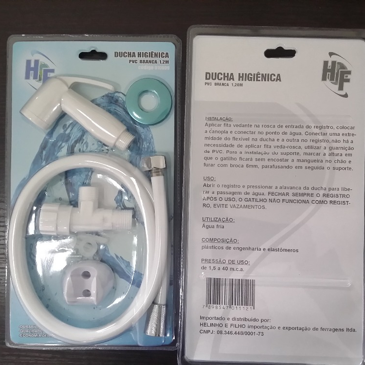 Plástico ABS inodoro portátil musulmán ducha bidet spray