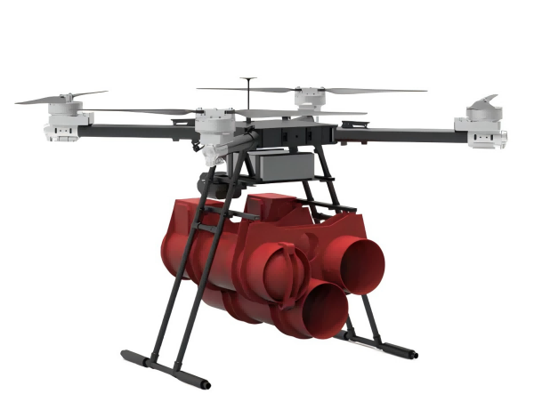 Heavy-duty logistics transportation fire-fighting drones