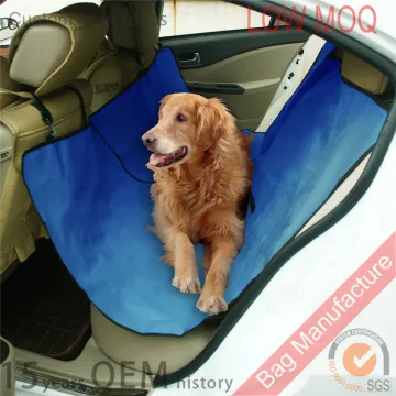 Waterproof pet seat cover backseat dog hammock for outgoing