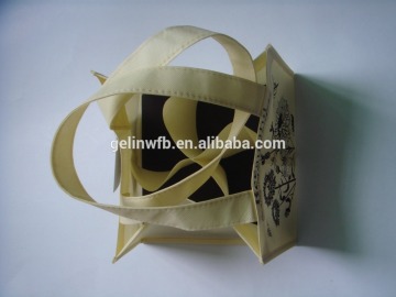 YIJUN 2016 customize print cream color non-woven storage bag