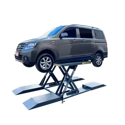 4000KG Long Ramps Luxury Car Scissor Lift