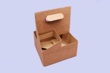 Modern disposable coffee cup holder