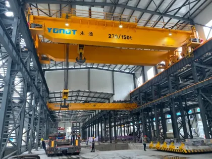 270 Ton Heavy Duty Bridge Crane for Factory Workshops