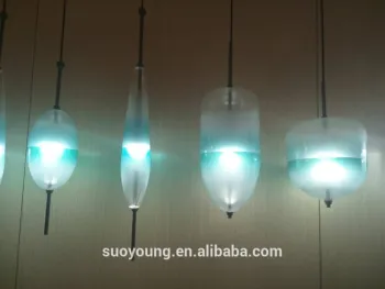 Pretty Glass bar lamp/bar style glass pendant lamp with Blue or White Color MD8106
