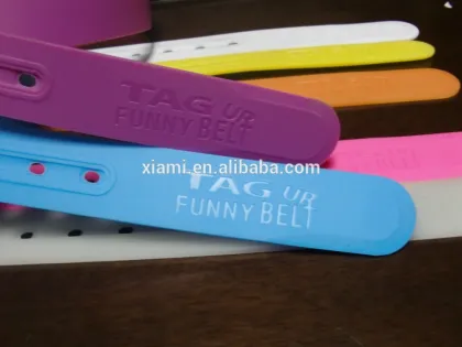 best salling extra soft candy color print words silicone heating belt