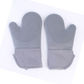 Silicone cotton gloves - Grey