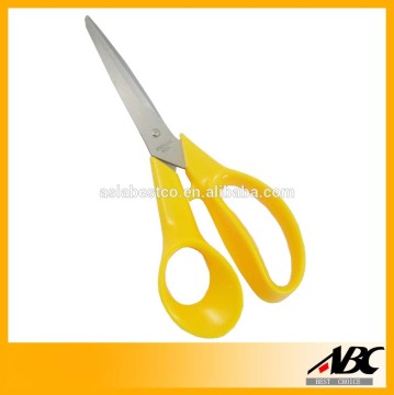 Yellow Color ABS Handle Household Scissors