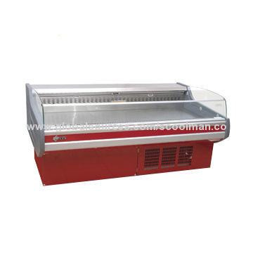 Supermarket Open Top Fresh Meat Chiller Available in Various Sizes, Color