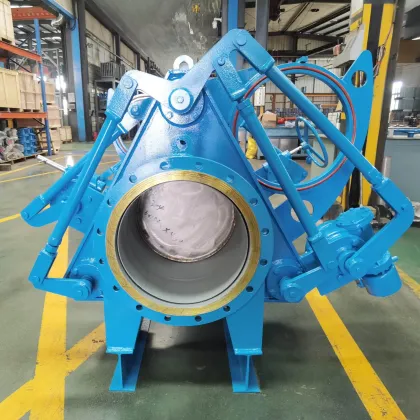 DN500 Lind Blind Valve for Technical Gas Applications