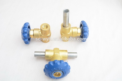 LNG vehicle gas cylinder globe valve