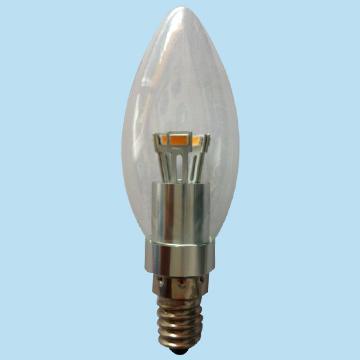 3W 180LM LED Crystal Bulb with LG Chip