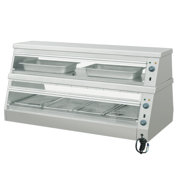 Commercial Electric Glass Warming Showcase