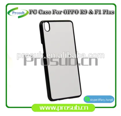 sublimation heat transfer PC plastic blank diy cell phone case cover skin for Prosub-OPPO R9