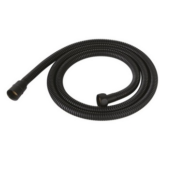 2022高品質1.5mステンレス鋼ブラックマットシャワーホース