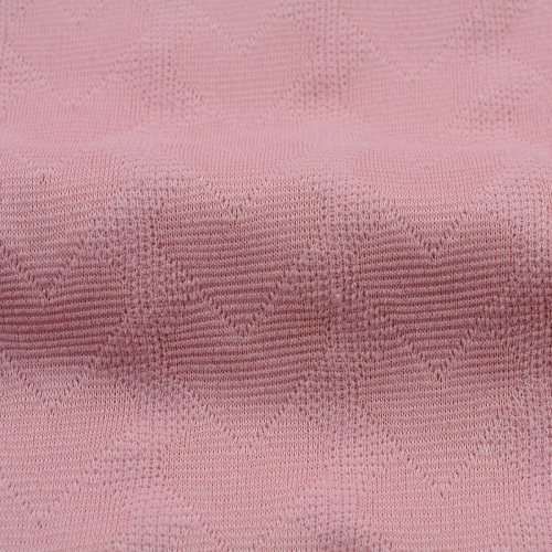High quality doble knit jacquard winter jacket fabric