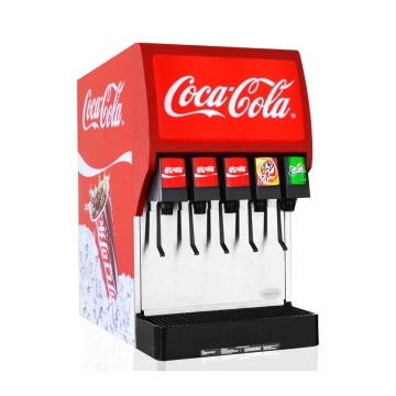 China Manufacturer Automatic Vending Coke Machine/Soda Fountain Dispenser